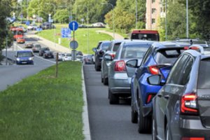 Judrioje sostinės vietoje leisis sraigtasparnis: įspėja dėl eismo ribojimų, gali vėluoti viešasis transportas