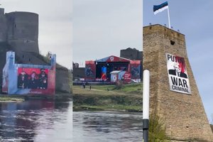 Tarp dviejų upės krantų – tikras informacinis mūšis: estai pateikė atsaką rusams