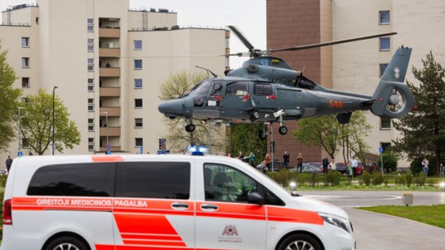 Ypač svarbi sraigtasparnių nusileidimo aikštelė: pritaikyta ir medicinai, ir gynybai