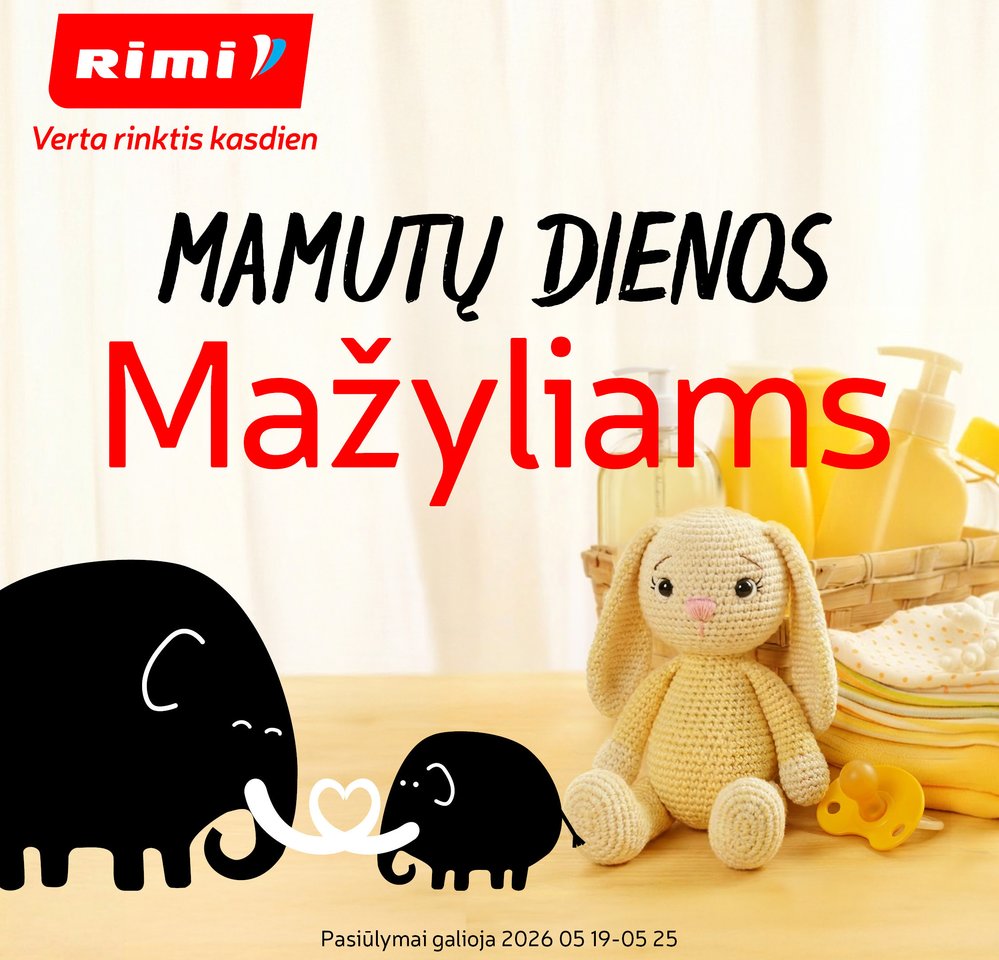 „Rimi“ šeimos dienų pasiūlymai.