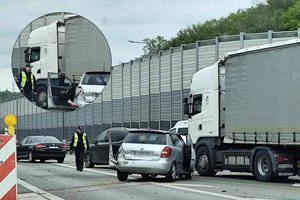 Pranešama apie apsunkintą eismą ties Kleboniškio tiltu