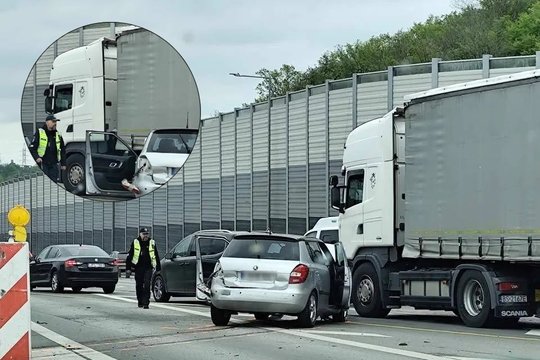 Pranešama apie apsunkintą eismą ties Kleboniškio tiltu