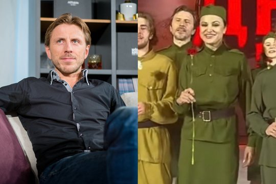 Su Sovietų armijos kario uniforma šokęs P. Vanagas: „Laikas viską sustatys į savo vėžes“