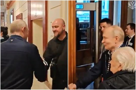 Išaugusio saugumo ir paranojos akivaizdoje – nevykęs V. Putino triukas