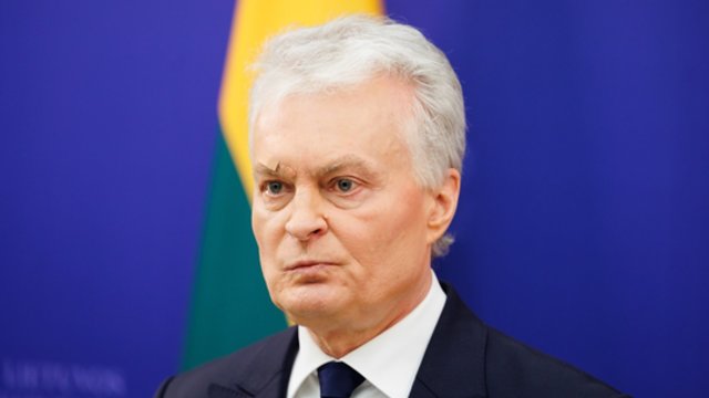 Griežtas G. Nausėdos žodis dėl Lietuvos oro erdvės: tai negali būti toleruojama