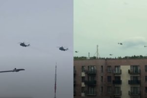 Pamatę žemai skraidančius sraigtasparnius vilniečiai sunerimo: paaiškėjo, kas vyksta