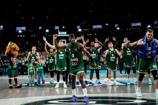 Galutinę vietą Eurolygoje sužinojęs „Žalgiris“ sulaukė milžiniškos premijos