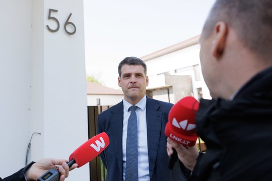 Po FNTT pareigūnų vizito prakalbo ir pats R. Žemaitaitis