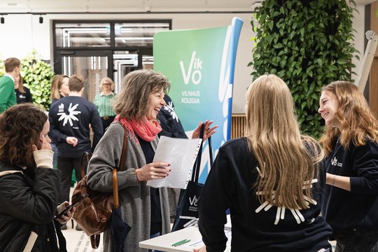 Vilniaus kolegijoje vyko Atvirų durų ir karjeros diena