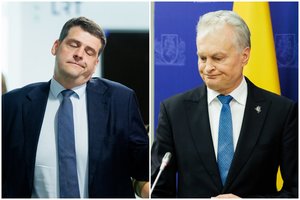 G. Nausėda apie „aušriečių“ kratas: ši partija yra nuolatinis skandalų ir bylų ritinys
