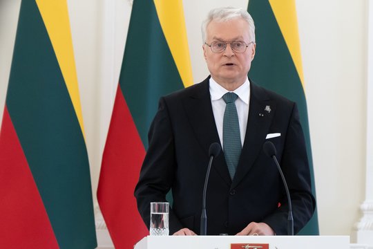 G. Nausėda: Rusija dabar nėra pajėgi kariauti dviem frontais