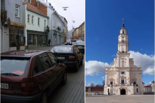 Vėl planuojama branginti parkavimą Rotušės aikštėje