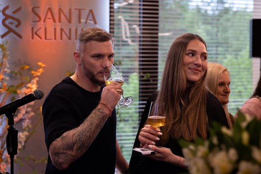 Santa Mišenytė ir Sergejus Maslobojevas jau žino kūdikio lytį