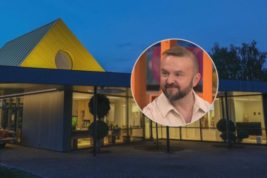 Stanislavas Stavickis-Stano pirmą kartą parodė savo naują namą: „Spalvą suteikia gamta“