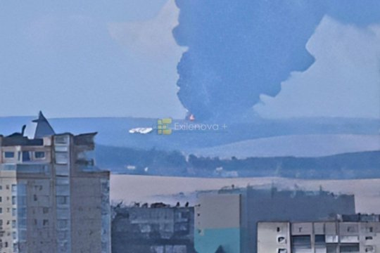 Karas Ukrainoje. Chaosas Charkivo centre: dronas krito vienoje pagrindinių miesto gatvių
