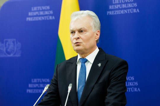 Nausėda: There is no pressure from the U.S. to resume Belarusian fertiliser transit