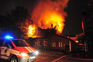 Užgesinus Anykščių rajone kilusį gaisrą rastas namo šeimininko kūnas