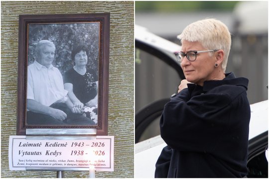 Garliavoje – dvigubas atsisveikinimas: į paskutinę kelionę išlydimi Vytautas ir Laimutė Kedžiai