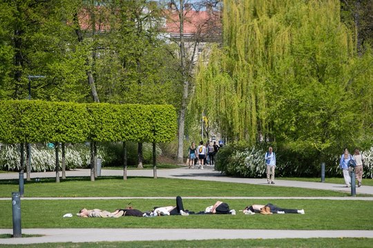 Saulę keis lietus: vietomis griaudės perkūnija