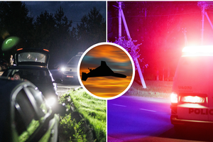 Utenos r. nukritus dronui – intensyvūs paieškos darbai: skelbia, kas ir kada pirmas užfiksavo objektą