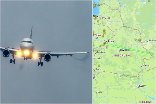 Pastebėjo itin keistą lėktuvo manevrą prieš nusileidimą Vilniuje: kas iš tiesų įvyko