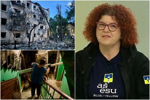 Lietuvos medikų grupė išgyveno siaubingą Rusijos ataką Dnipre: „Jutome kiekvieną smūgį“