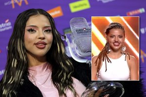 Plinta daug ką pasakantis „Eurovizijos“ nugalėtojos Daros vaizdo įrašas