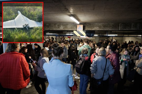 Po Lietuvos kariuomenės aliarmo dėl dronų grėsmės Lietuvoje – atšauktas oro pavojus