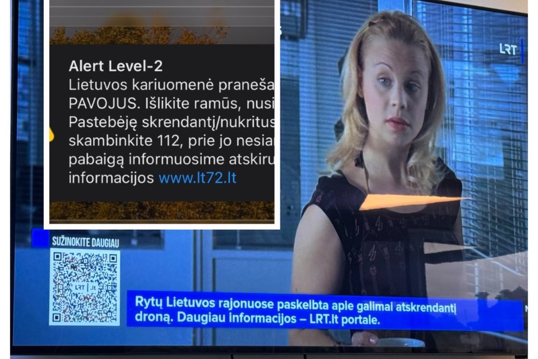 Oro pavojaus akivaizdoje vilnietė pratrūko: „Kai visi ieško informacijos, LRT rodo serialą“