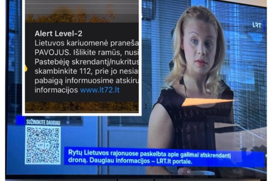 Oro pavojaus akivaizdoje vilnietė pratrūko: „Kai visi ieško informacijos, LRT rodo serialą“