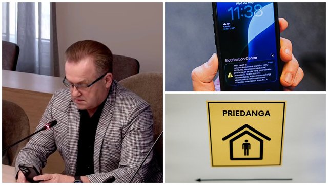 Seime oro pavojaus perspėjimas panikos nesukėlė: „Galime balsuoti, ką darome“