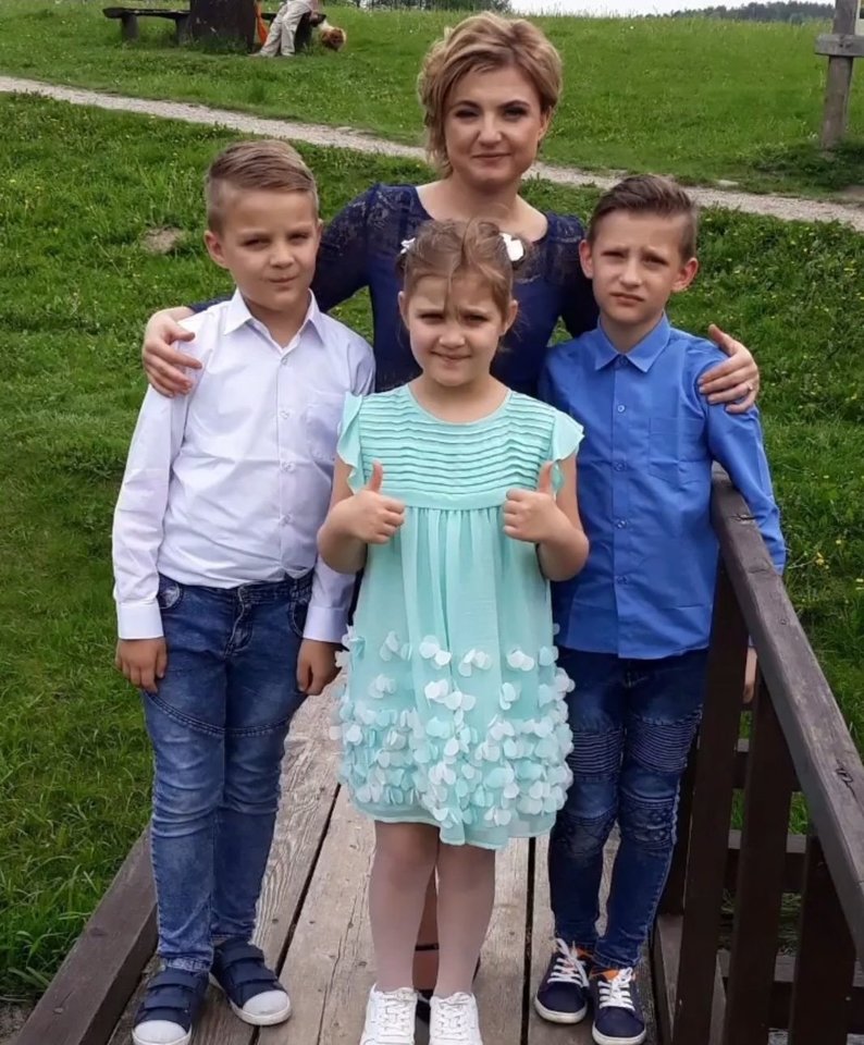 Tris vaikus auginanti Jolanta Binkevič apsisprendė kreiptis pagalbos į Vilniaus arkivyskupijos Caritą.<br> Asmeninio archyvo nuotr.