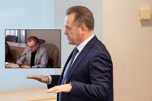 Ne visi sureagavo rimtai: A. Skardžius komitete pasiūlė balsuoti, ar verta eiti slėptis
