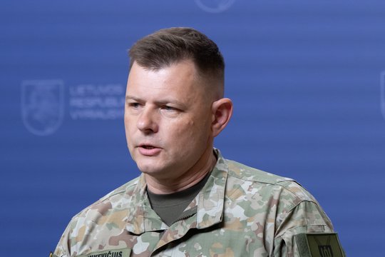Kariuomenės atstovas: apie dronus Lietuvą informavo Baltarusija