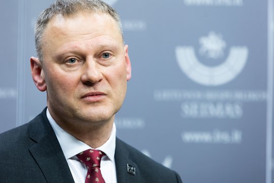 R. Bridikis: esame zonoje, kur negalima atmesti realių įvykių kombinacijų su informacinėmis atakomis
