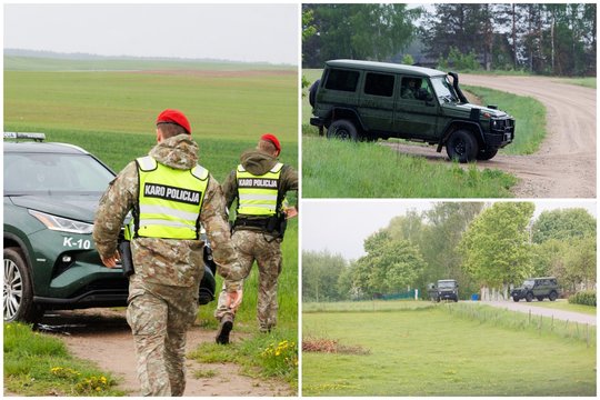 Lrytas užfiksavo galimai nukritusio drono paieškas: kas šiuo metu žinoma