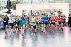 Šeštadienį Vilniuje – eismo ribojimai: vyks pusmaratonis