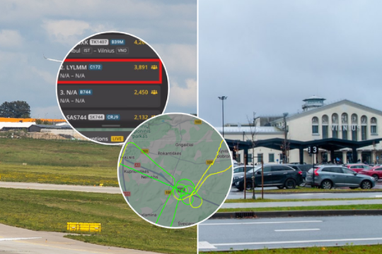 Virš Vilniaus – bene stebimiausias pasaulyje skrydis: pilotas atskleidė, kas įvyko