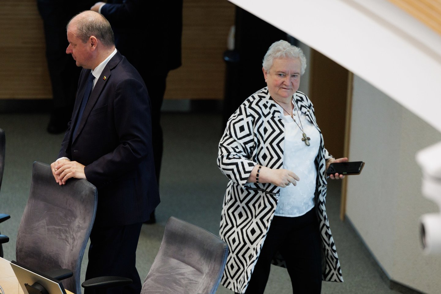 V. Targamadzė paliko demokratus.<br> V. Skaraičio nuotr.