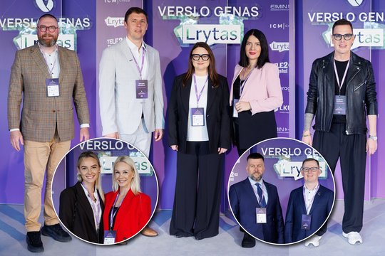 Į konferenciją „Verslo genas“ plūsta svečiai: šimtai dalyvių ir garsūs pranešėjai