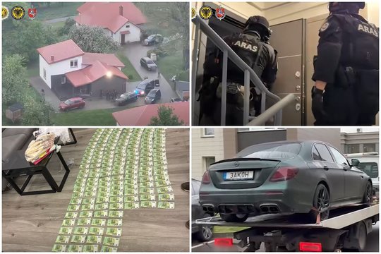 „Aro“ šturmas ir garsieji „3AKOH“ numeriai: kadruose – įspūdingos operacijos vaizdai ir radiniai