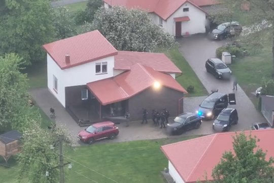 Paskelbė „Aro“ operacijos Šalčininkuose vaizdo įrašą: efektingi momentai ir ką surado