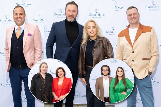 Prancūziško restorano terasos atidaryme – gausus būrys žinomų veidų