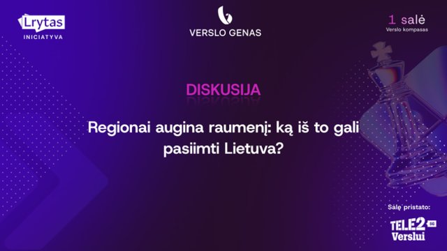 Regionai augina raumenį: ką iš to gali pasiimti Lietuva?