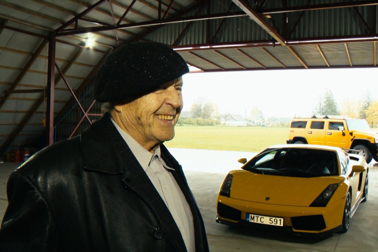 K. Masilionis pasidovanojo „Lamborghini Gallardo“.<br> LR archyvo nuotr.