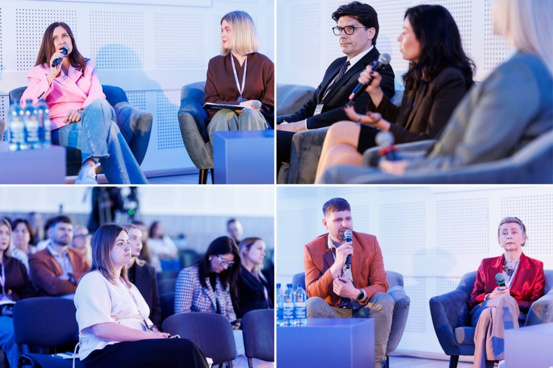 Tauragėje penktadienį vyksta naujienų portalo Lrytas organizuojama smulkiojo ir vidutinio verslo bendruomenei skirta konferencija „Verslo genas“.<br>Lrytas koliažas (T. Bauro nuotr.).