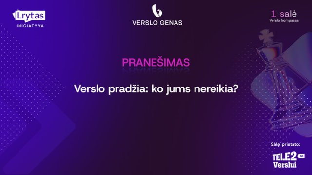 Verslo pradžia: ko jums nereikia?