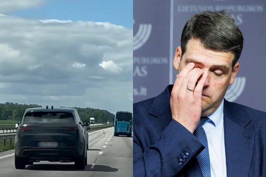 Plinta įrašas su galimai užfiksuotu R. Žemaitaičiu: skriejo magistrale gerokai viršydamas greitį?