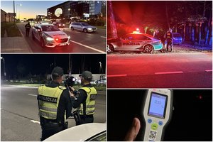 Reidas Vilniuje: promilių prie vairo pripūtusiam 17-mečiui teko skambinti mamai – turėjo pasiimti ne tik sūnų, bet ir jo automobilį
