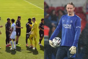 PSG treniruotėje – Rusijos ir Ukrainos futbolininkų akistata: ukrainiečio gestas nepaliko abejingų
